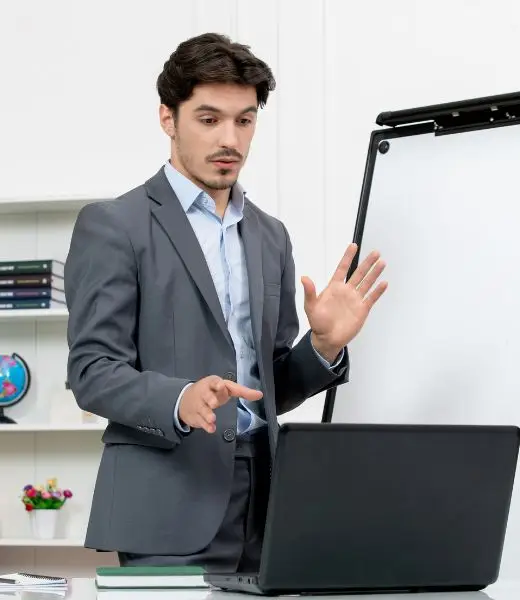 student learning computer basics in DCA diploma course on desktop
