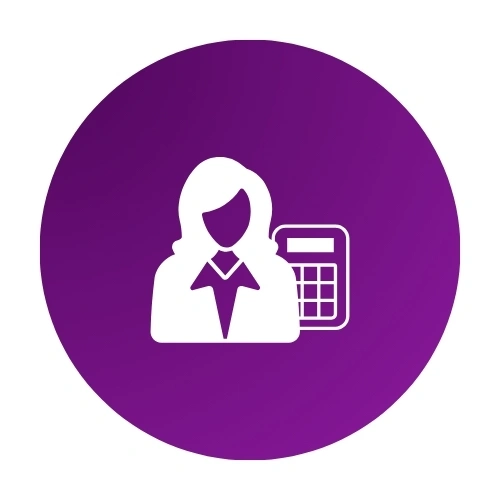 Aspiring accountant learning Tally, accounting principles, GST, and financial management skills on computer