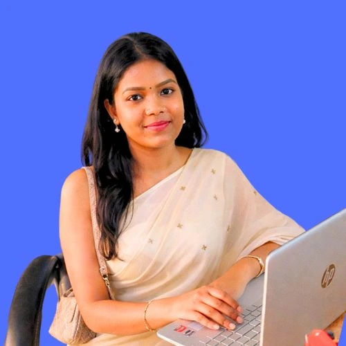 Female co-founder sitting in a professional office representing leadership, innovation, and entrepreneurship