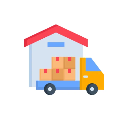 E-commerce course icon representing retailers and shop owners