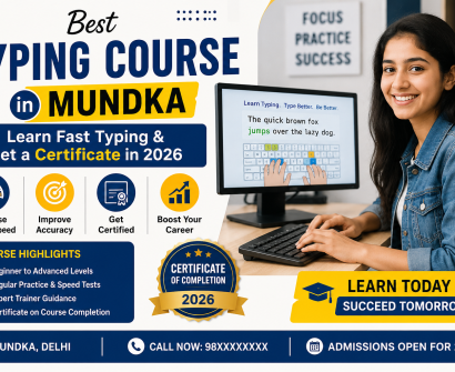 Best Typing Course in Mundka | Learn Fast Typing & Get a Certificate in 2026